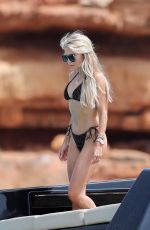 SYLVIE MEIS in Bikini at a Boat in Formentera 07/11/2021
