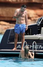 SYLVIE MEIS in Bikini at a Boat in Formentera 07/11/2021