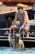 SYLVIE MEIS in Bikini at a Boat in Formentera 07/11/2021