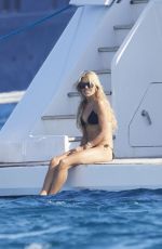 SYLVIE MEIS in Bikini at a Yacht in Saint Tropez 07/20/2021