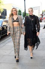 TALLIA STORM and TESSIE HARTMANN Heading to Off the Rails Premiere in London 07/22/2021