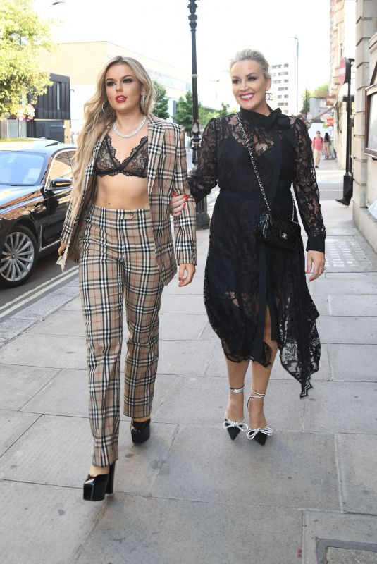 TALLIA STORM and TESSIE HARTMANN Heading to Off the Rails Premiere in London 07/22/2021