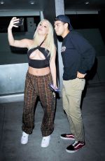 TANA MOGEAU at Il Pastaio in Beverly Hills 07/17/2021