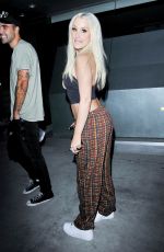 TANA MOGEAU at Il Pastaio in Beverly Hills 07/17/2021