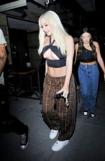 TANA MOGEAU at Il Pastaio in Beverly Hills 07/17/2021