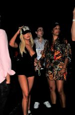 TANA MONGEAU and NIKITA DRAGUN at Hyde Sunset in West Hollywood 07/24/2021