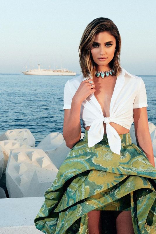 TAYLOR HILL - Cannes 2021 Photoshoot, July 2021