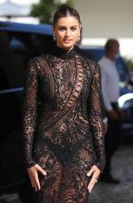 TAYLOR HILL Leaves Hotel Martinez at 2021 Cannes Film Festival 07/10/2021