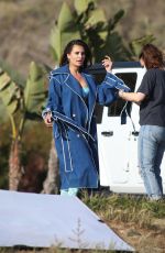 TEODORA DJURIC at a Photoshoot in Santa Monica 07/26/2021