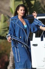 TEODORA DJURIC at a Photoshoot in Santa Monica 07/26/2021