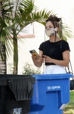 TESSA THOMPSON Out Shopping in Los Angeles 07/20/2021