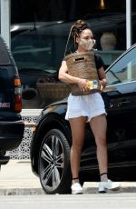 TESSA THOMPSON Out Shopping in Los Angeles 07/20/2021
