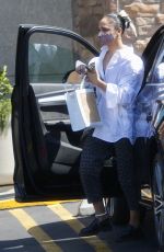 TESSA THOMPSON Out Shopping in West Hollywood 06/28/2021