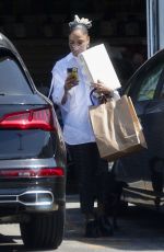 TESSA THOMPSON Out Shopping in West Hollywood 06/28/2021