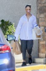 TESSA THOMPSON Out Shopping in West Hollywood 06/28/2021