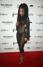 TEYANA TAYLOR at Maxim Hot 100 Event Celebrating Teyana Taylor at Highlight Room in Los Angeles 07/13/2021
