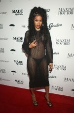 TEYANA TAYLOR at Maxim Hot 100 Event Celebrating Teyana Taylor at Highlight Room in Los Angeles 07/13/2021