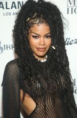TEYANA TAYLOR at Maxim Hot 100 Event Celebrating Teyana Taylor at Highlight Room in Los Angeles 07/13/2021