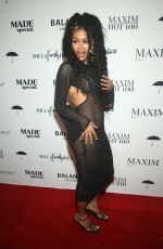TEYANA TAYLOR at Maxim Hot 100 Event Celebrating Teyana Taylor at Highlight Room in Los Angeles 07/13/2021