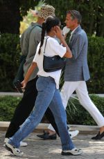 TINA KUNAKEY in Denim Leaves Hotel Martinez in Cannes 07/10/2021