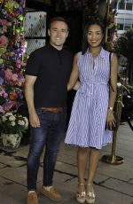 TISHA MERRY Arrives at The Ivy Freedom Day Party in Manchester 07/19/2021