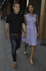 TISHA MERRY Arrives at The Ivy Freedom Day Party in Manchester 07/19/2021