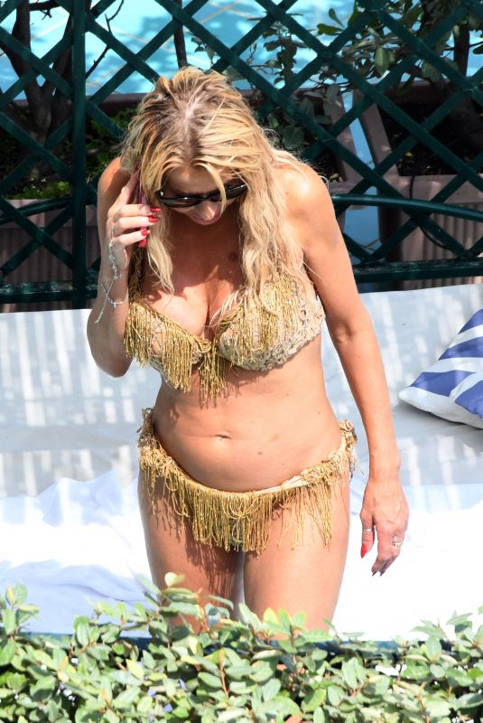 VALERIA MARINI in Bikini at Ischia Global Festival 07/23/2021