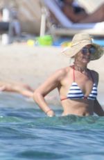 VALERIA MAZZA in Bikini at a Beach in Sardegna 07/25/2021