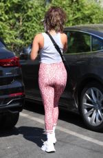 VANESSA HUDGENS and GG MAGREE Leaves Dogpound Gym Los Angeles 07/19/2021