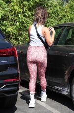 VANESSA HUDGENS and GG MAGREE Leaves Dogpound Gym Los Angeles 07/19/2021