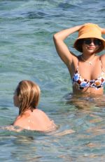 VANESSA HUDGENS and HEATHER GRAHAM in Bbikinis on Holiday in Cagliari 07/24/2021