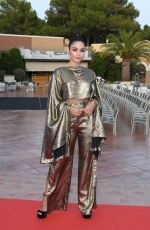 VANESSA HUDGENS at Filming Italy Festival in Santa Margherita di Pula 07/24/2021