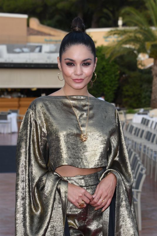 VANESSA HUDGENS at Filming Italy Festival in Santa Margherita di Pula 07/24/2021