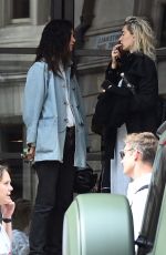 VANESSA KIRBY and KATHERINE WATRSTONE at Corinthian Hotel in London 07/01/2021