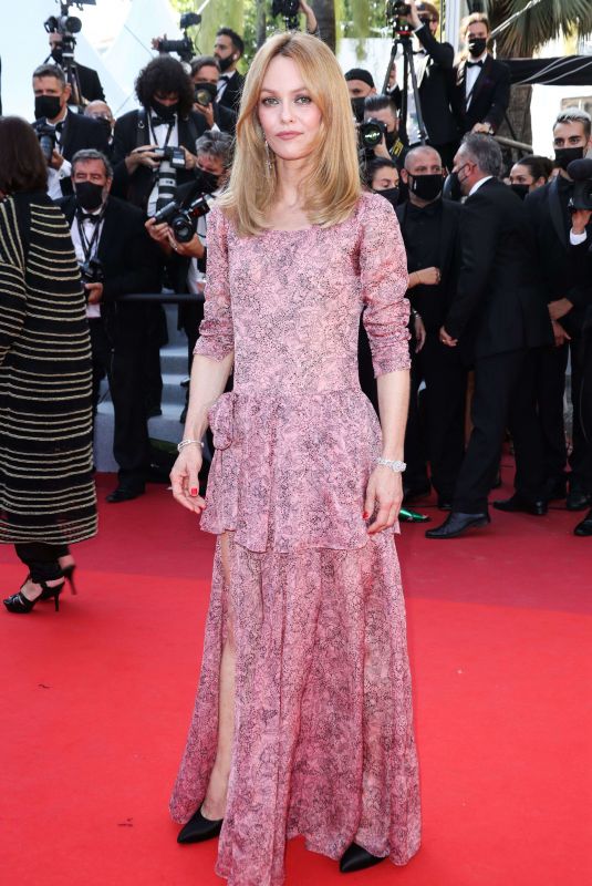 VANESSA PARADIS at De Son Vivant Screening at 74th Annual Cannes Film Festival 07/10/2021