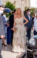 VICTORIA SILVSTEDT at Hotel Martinez Hotel at 74th Annual Cannes Film Festival 07/10/2021