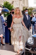 VICTORIA SILVSTEDT at Hotel Martinez Hotel at 74th Annual Cannes Film Festival 07/10/2021