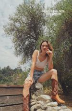 VIOLETT BEANE at a Photoshoot, July 2021