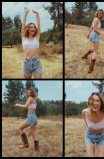 VIOLETT BEANE at a Photoshoot, July 2021