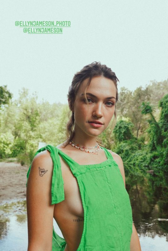 VIOLETT BEANE at a Photoshoot, July 2021