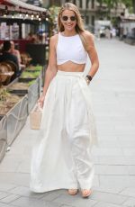 VOGUE WILLIAMS Arrives at her Podcast at Global Offices in London 07/14/2021
