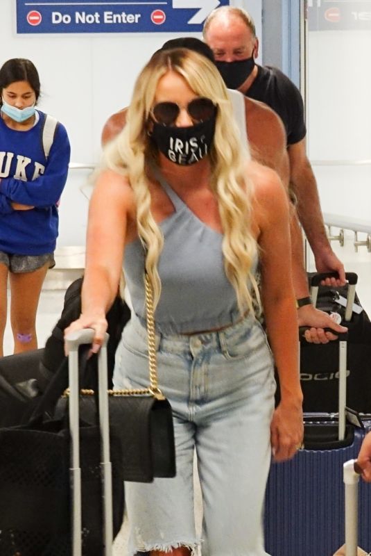 WHITNEY ROSE at LAX Airport in Los Angeles 07/23/2021