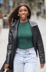 YEWANDE BIALA Arrives at Capital Radio in London 06/30/2021