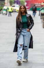 YEWANDE BIALA Arrives at Capital Radio in London 06/30/2021