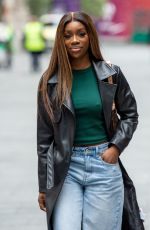 YEWANDE BIALA Arrives at Capital Radio in London 06/30/2021