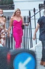 ZARA MCDERMOTT at a Double Date at The Ivy Chelsea Garden 07/02/2021