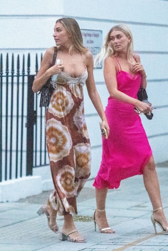 ZARA MCDERMOTT at a Double Date at The Ivy Chelsea Garden 07/02/2021