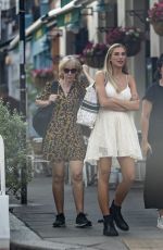 ZARA MCDERMOTT Out for Lunch in Primrose Hill 07/21/2021
