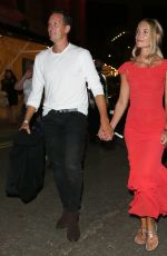 ZOE HOBBS Leaves Best of the West End Concert in London 07/21/2021