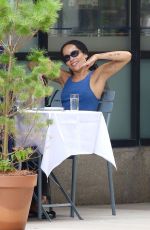 ZOE KRAVITZ Out for Lunch in New York 07/25/2021
